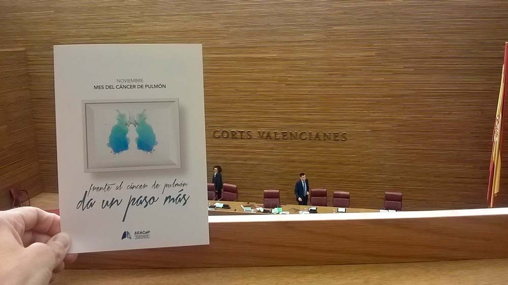 Les Corts Valencianes muestran su apoyo a AEACaP