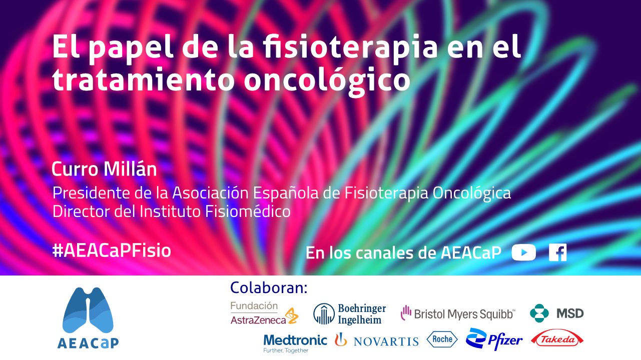 Seminario Web ‘El papel de la Fisioterapia en el tratamiento oncológico’