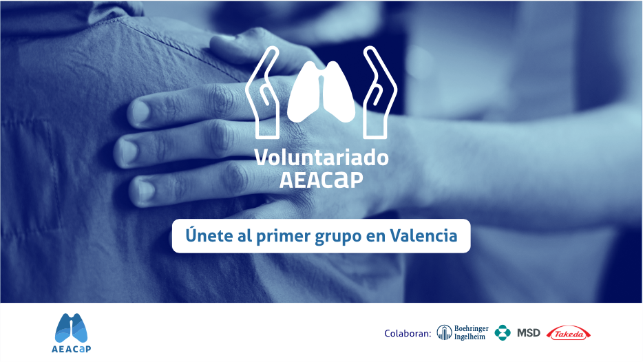AEACaP pone en marcha su proyecto para formar un equipo de voluntariado "para apoyar y acompañar" a las personas afectadas de cáncer de pulmón