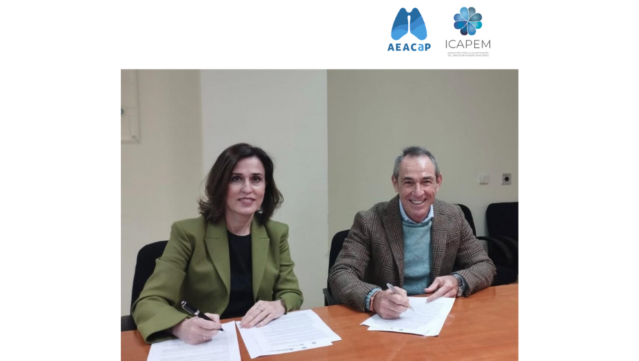 AEACaP e ICAPEM colaborarán para desarrollar actividades que mejoren la calidad de vida de las personas afectadas de cáncer de pulmón