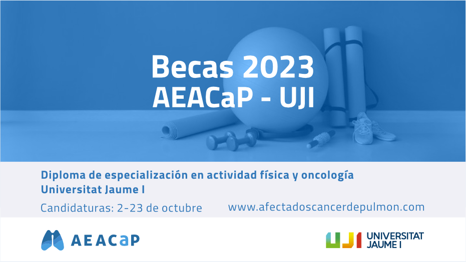 AEACaP convoca tres becas para la realización del Diploma de especialización en actividad física y oncológica de la Universitat Jaume I