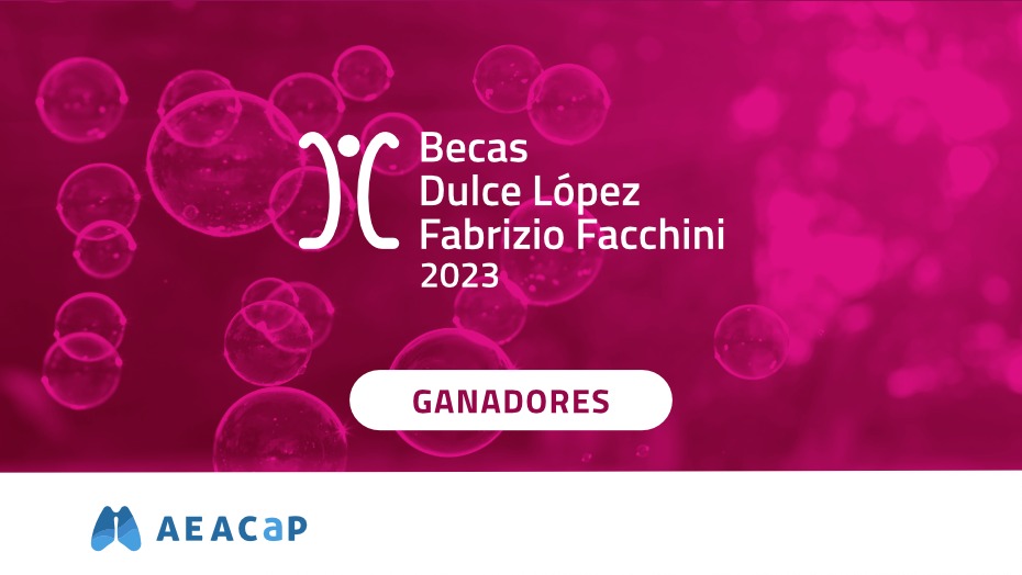 AEACaP falla las becas ‘Dulce López-Fabrizio Facchini’ a favor de 3 proyectos sobre fisioterapia respiratoria, biomarcadores de diagnóstico precoz y nutrición médica