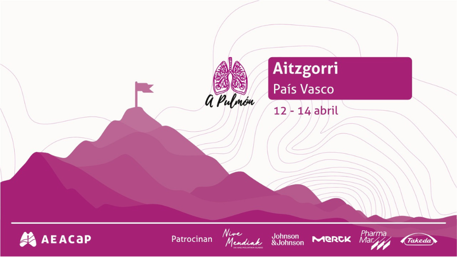 El proyecto ‘A Pulmón’ asciende la cumbre más alta del País Vasco para mostrar la otra cara del cáncer de pulmón