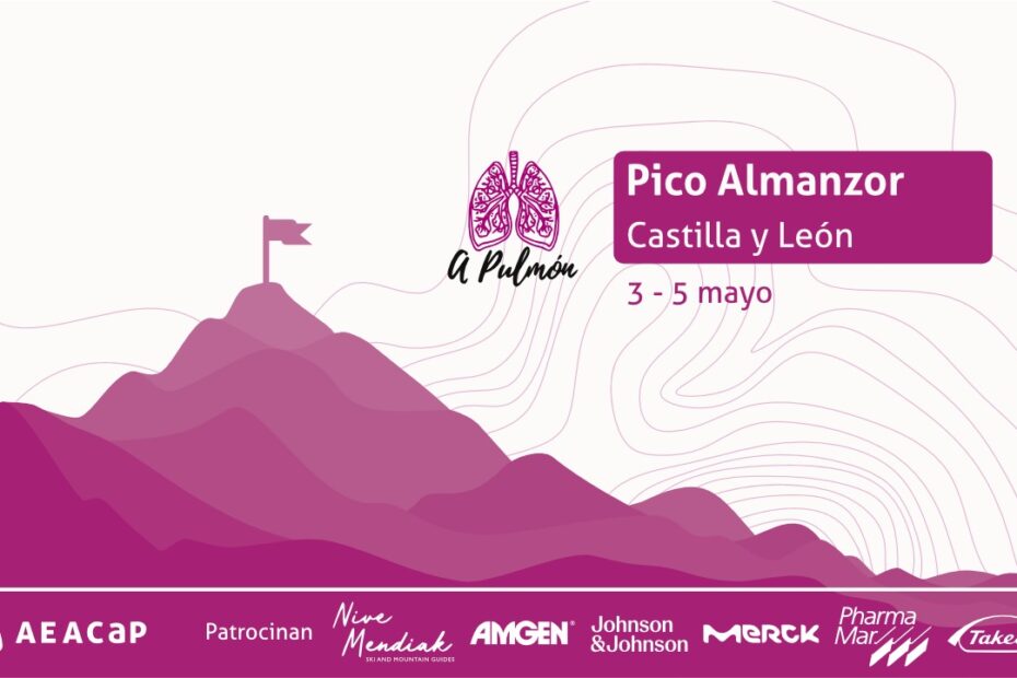 El proyecto ‘A Pulmón’ llega a las montañas de Castilla y León para visibilizar el cáncer de pulmón