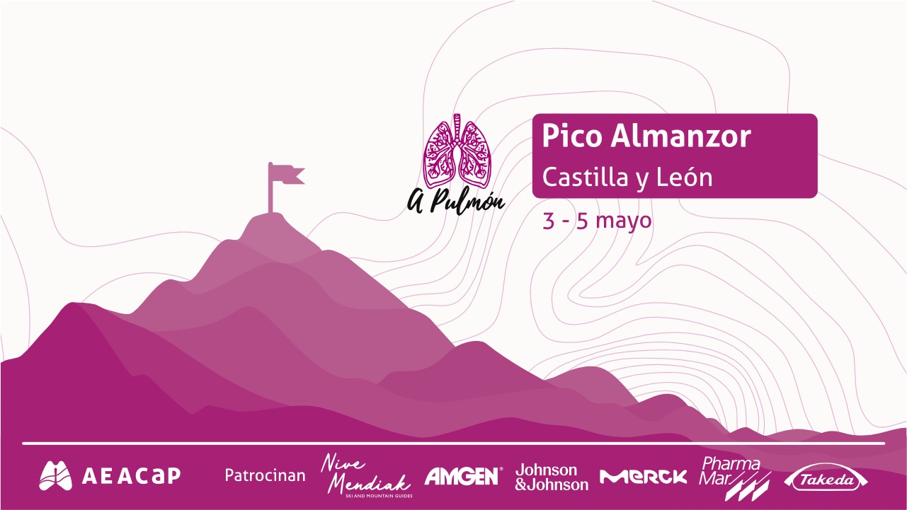 El proyecto ‘A Pulmón’ llega a las montañas de Castilla y León para visibilizar el cáncer de pulmón