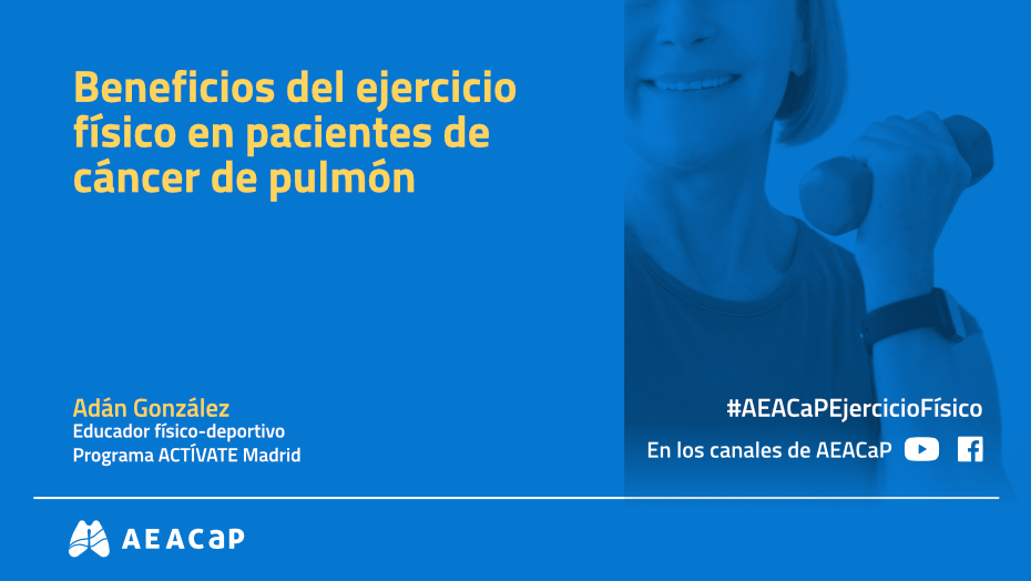 Seminario web 'Beneficios del ejercicio físico en pacientes de cáncer de pulmón'