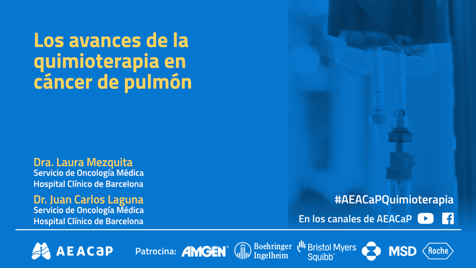 Seminario web 'Los avances de la quimioterapia en cáncer de pulmón’