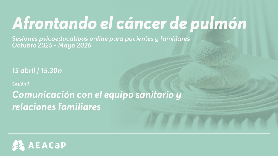 Taller 'Afrontando el cáncer de pulmón'