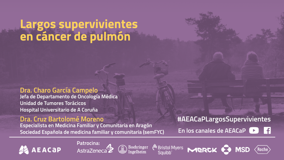 Seminario web 'Largos supervivientes en cáncer de pulmón'