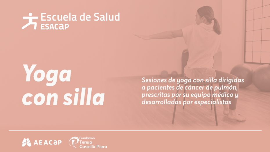 Yoga con silla