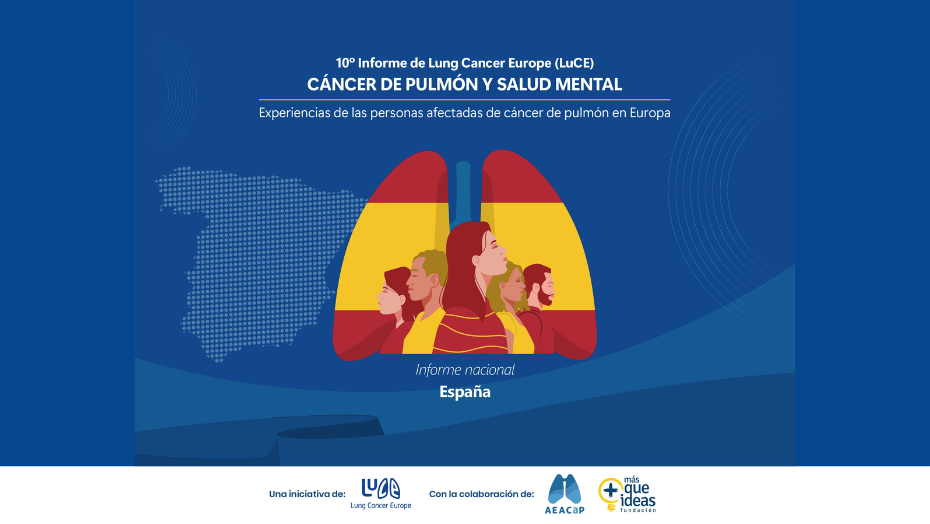 Más del 60% de las personas afectadas de cáncer de pulmón experimenta un impacto negativo en su salud mental