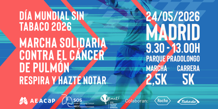 Marcha solidaria contra el cáncer de pulmón