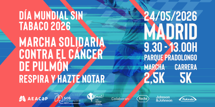 Marcha solidaria contra el cáncer de pulmón