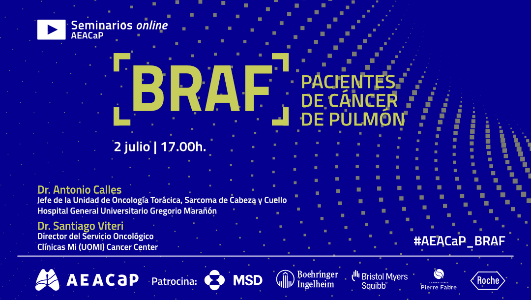 Seminario web - 'Pacientes de cáncer de pulmón BRAF'
