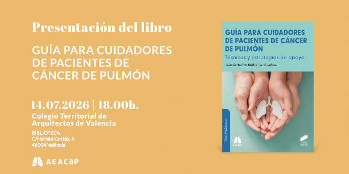 Presentación del libro ‘Guía para cuidadores de pacientes de cáncer de pulmón’