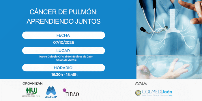 Jornada 'Cáncer de pulmón: aprendiendo juntos'. Jaén