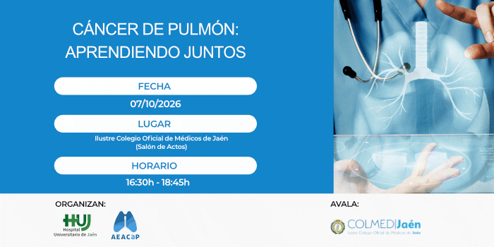 Jornada 'Cáncer de pulmón: aprendiendo juntos'. Jaén