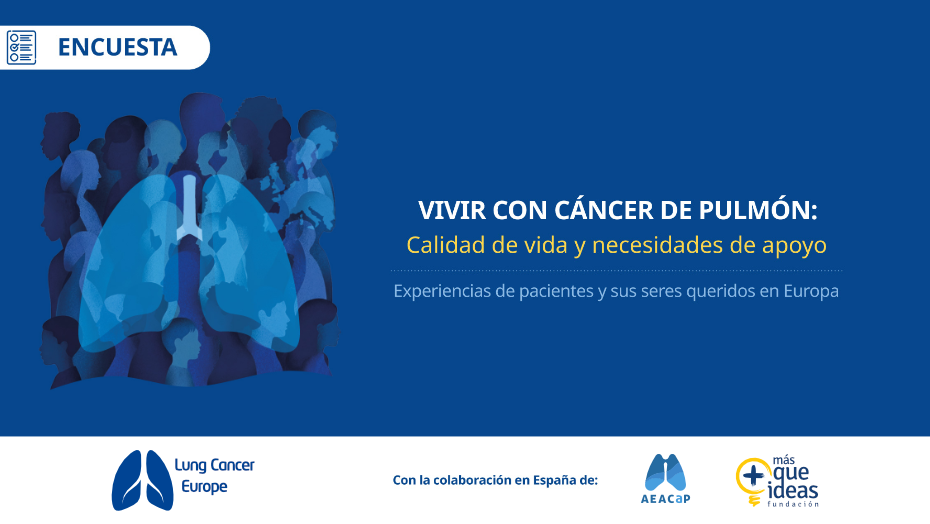 Encuesta “Vivir con cáncer de pulmón”: necesidades que van más allá del tratamiento