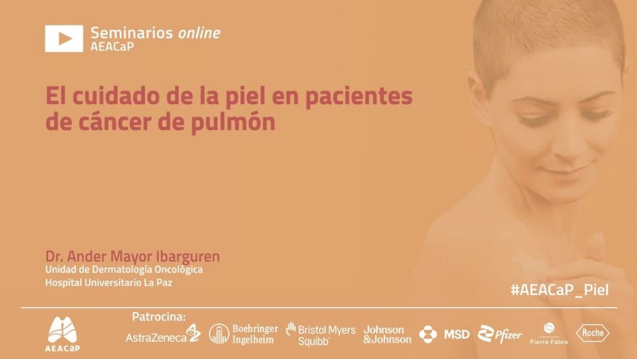 Seminario web ‘El cuidado de la piel en pacientes de cáncer de pulmón' post